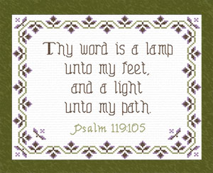 Thy Word Psalm 119:105